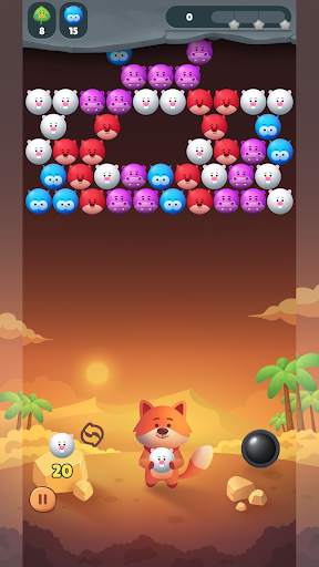 Bubble Shooter Animal Edition! screenshot 1