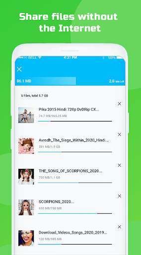 Xender File Transfer and Sharing 2021 screenshot 1