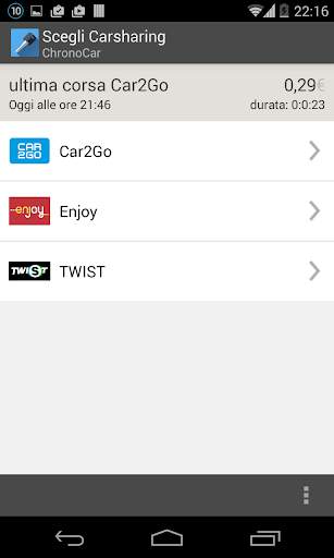 ChronoCar 4 Car Sharing BETA screenshot 1