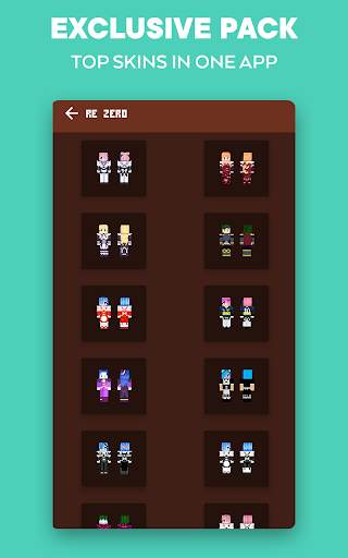 Anime Skins 3 تصوير الشاشة