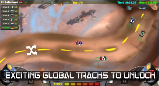Sprint Racer - 2D Arcade Slot Racing screenshot 3