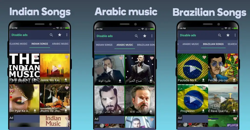 MP3 song download app free screenshot 2