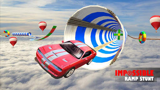 Mega Ramp Car Stunt Driving Game स्क्रीनशॉट 4