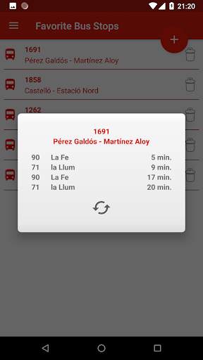 ValenBus: bus in Valencia screenshot 5