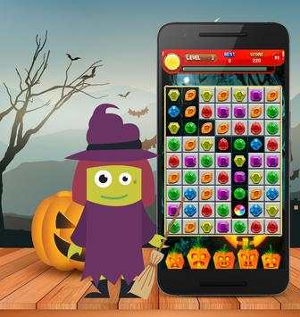 Halloween Jewel Crush Match 3 screenshot 3