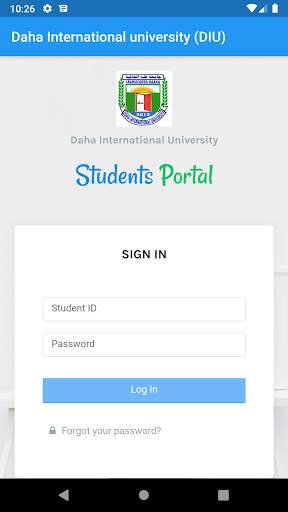 DIU PORTAL screenshot 1