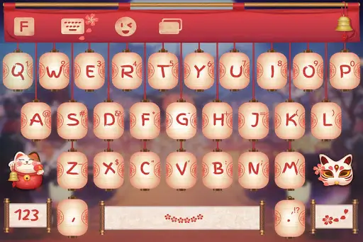 Shinto shrine Keyboard screenshot 1