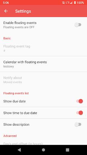 Floating Events Free screenshot 8