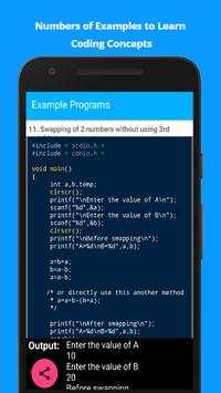 C Programming language screenshot 4