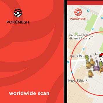 PokéMesh - Real time map screenshot 2