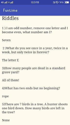 Funtime ( Funny stories , Riddles and Jokes). screenshot 4