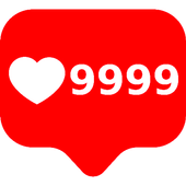 Likes 9999 icon