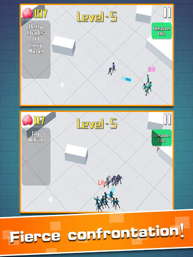 Crowd Zombies-Popular Paper City War .io Game screenshot 6