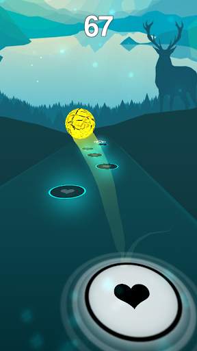 Godzilla Theme Song Rush Tiles Magic Hop screenshot 1