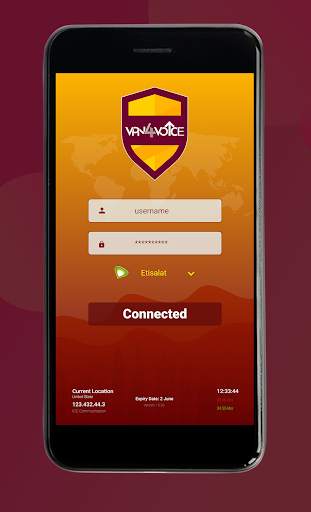 VPN4VoICE screenshot 2