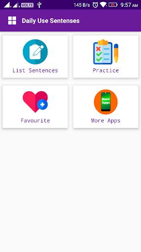 Daily use English Sentences - Meaning in Marathi screenshot 1