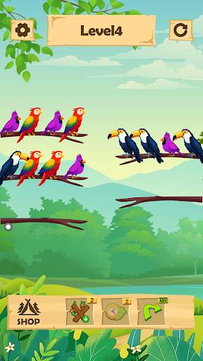 Bird Color:Sort Puzzle Game screenshot 3