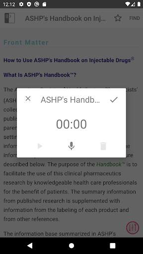 Handbook on Injectable Drugs screenshot 8