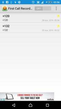 First Call Record screenshot 2