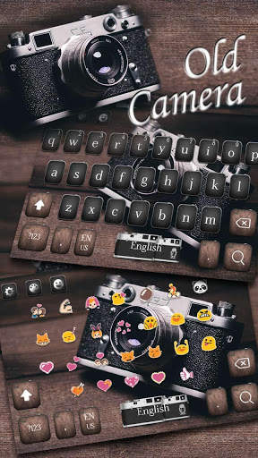 Old Camera Keyboard Theme screenshot 3