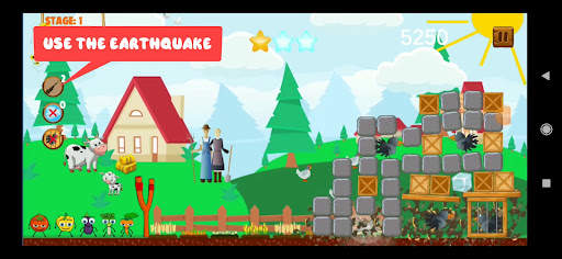 Angry Crows Slingshot Catapult स्क्रीनशॉट 7