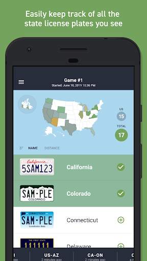 License Plate Games - Road Trip Fun screenshot 1