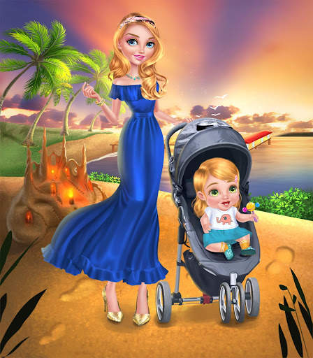 Babysitter & Baby - Beach Day screenshot 11