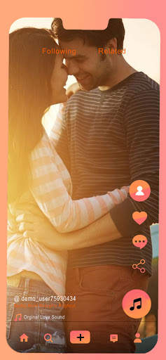 Tiktak - Short Video App TikTok Clone screenshot 1