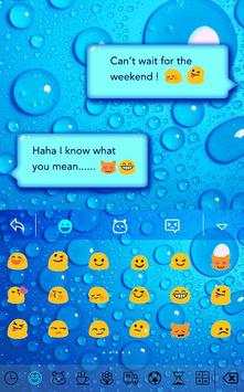 Blue water for Hitap Keyboard screenshot 3
