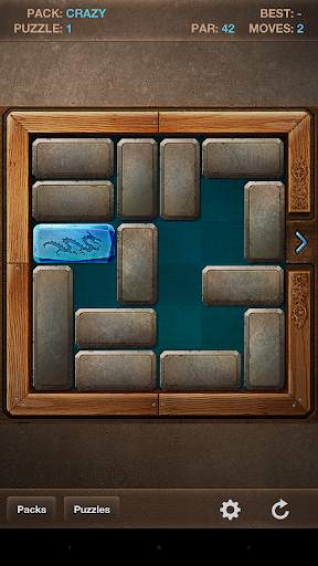Blue Block Free (Unblock game) скриншот 1