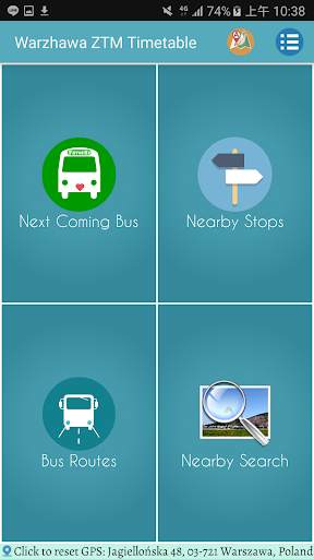 Warsaw ZTM Bus Timetable screenshot 1