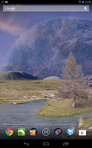 Space World Live Wallpaper screenshot 2