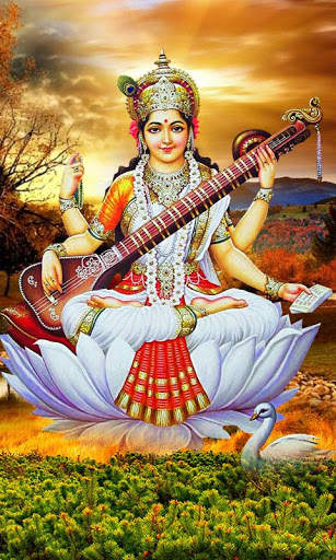 Goddess Saraswati Live Wallpaper screenshot 4