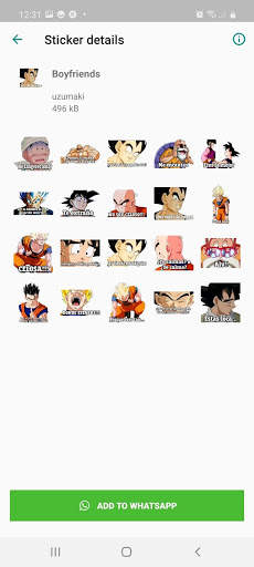 Free Anime Stickers on Whatsapp screenshot 5