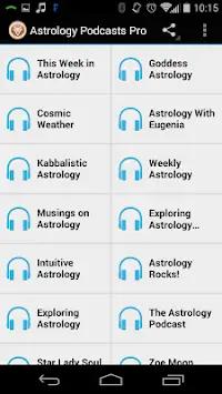 Astrology Podcasts Free 2 تصوير الشاشة