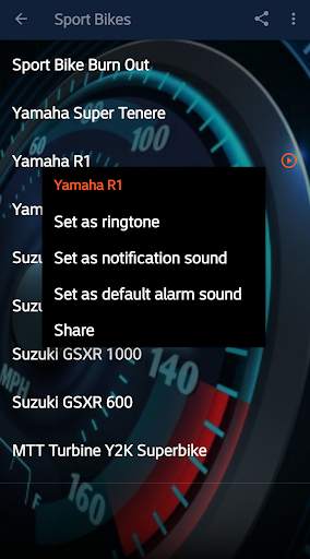 Motorcycle Sounds screenshot 4