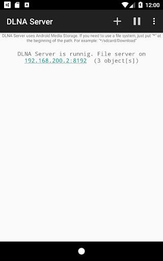 DLNAServer screenshot 1