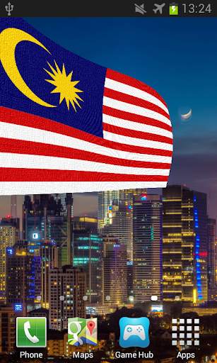 Malaysia Flag Live Wallpaper screenshot 3