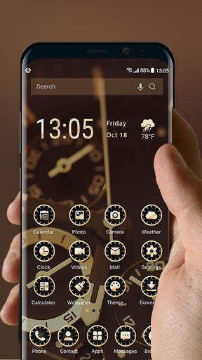 Clock launcher theme &wallpaper screenshot 3