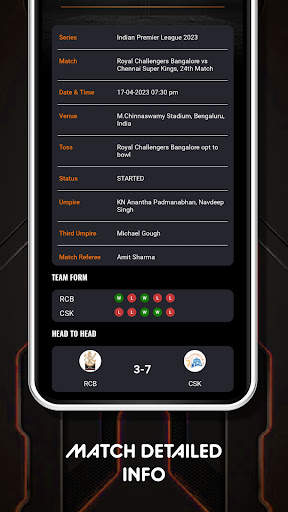 Cricket Live Line screenshot 6