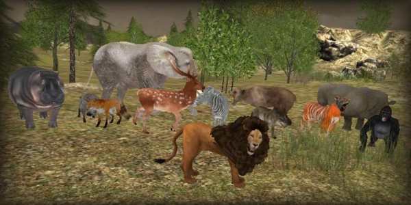 Angry Lion Simulator 2016 screenshot 1