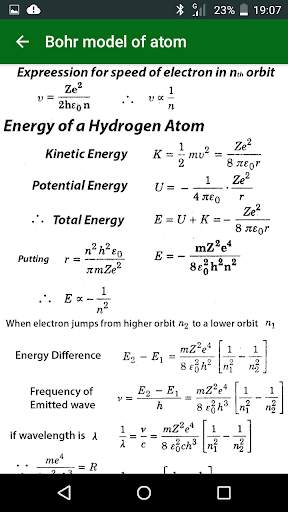 Physics Formula स्क्रीनशॉट 4