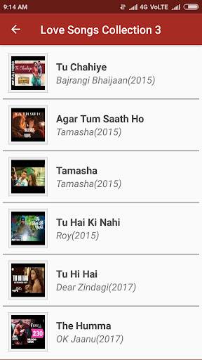 Hindi Romantic Love Songs - प्रेम गीत screenshot 4