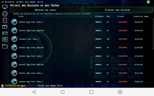 Hackers Online (MMO Simulator) screenshot 13