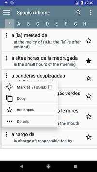 Spanish idioms скриншот 1