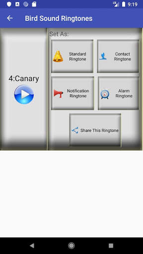 Bird Sound Ringtones: Bird call ringtones screenshot 4