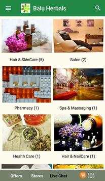 Balu Herbals screenshot 1