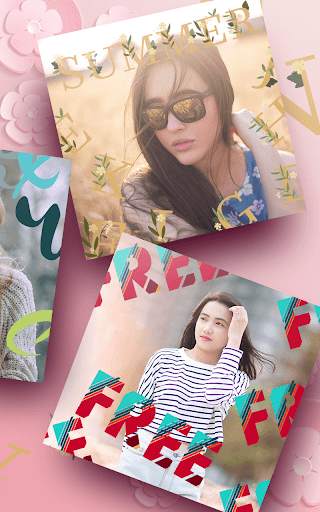 Alphabet Stickers: Text On Photo & Letter Name Art 3 تصوير الشاشة