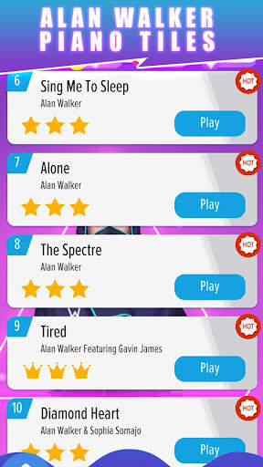 Piano Tiles: Alan Walker DJ screenshot 6