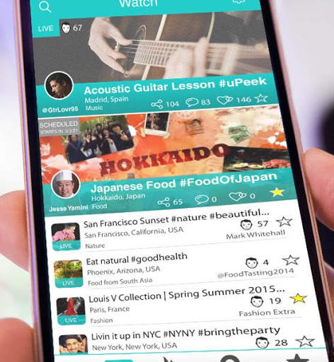 uPeek - LIVE Stream Video screenshot 6